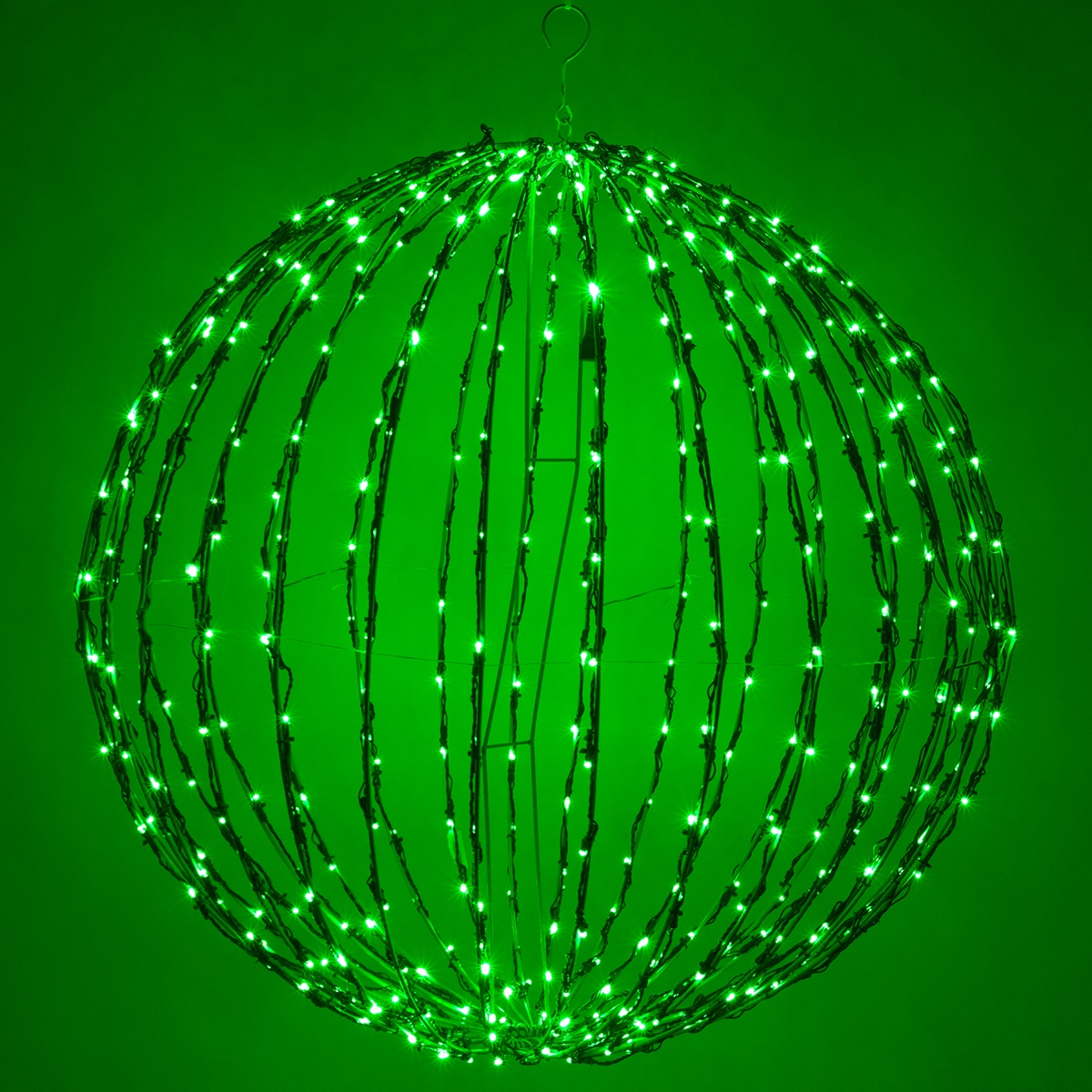green led christmas light ball fold flat green frame green led christmas light ball fold flat green frame