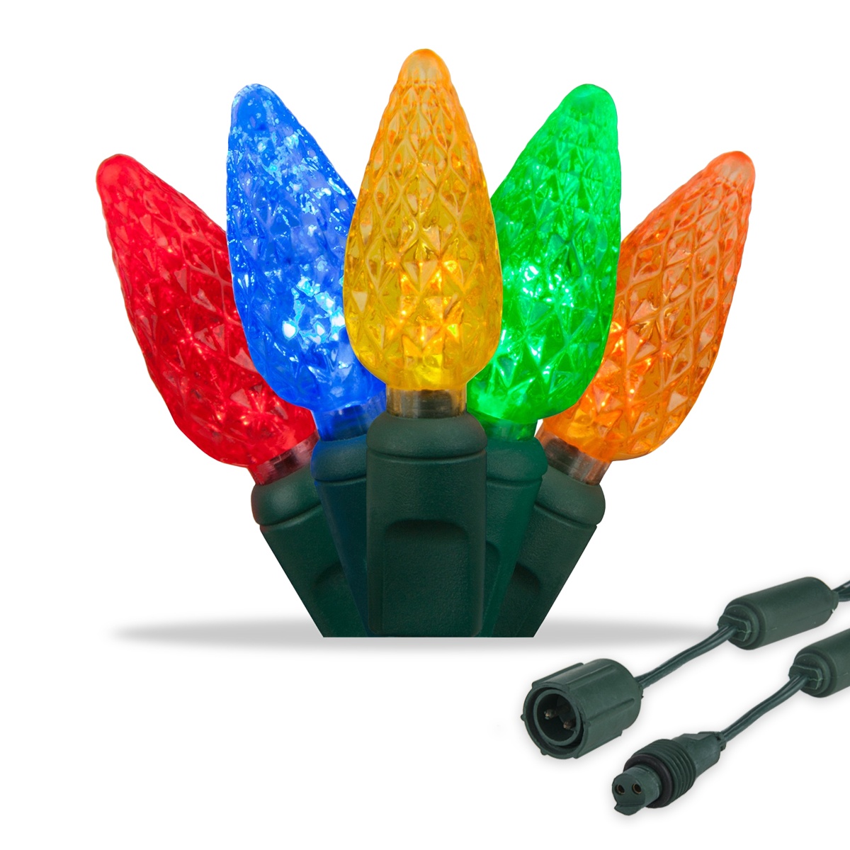 Commercial C6 Multi Color LED String Lights