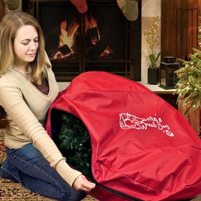 Tree Storage Bags Santa S 36 Wreath Bag W Direct Suspend Tree Storage Bags Santa S, 36 Inch Wreath Storage Bag