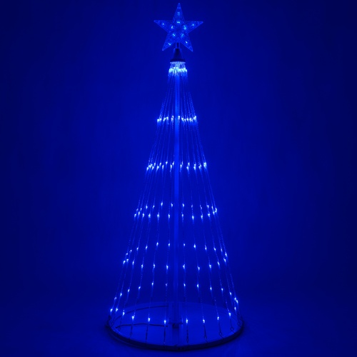 4' Blue LED Animated Lightshow Outdoor Christmas Tree