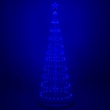 9' Blue LED Animated Lightshow Outdoor Christmas Tree
