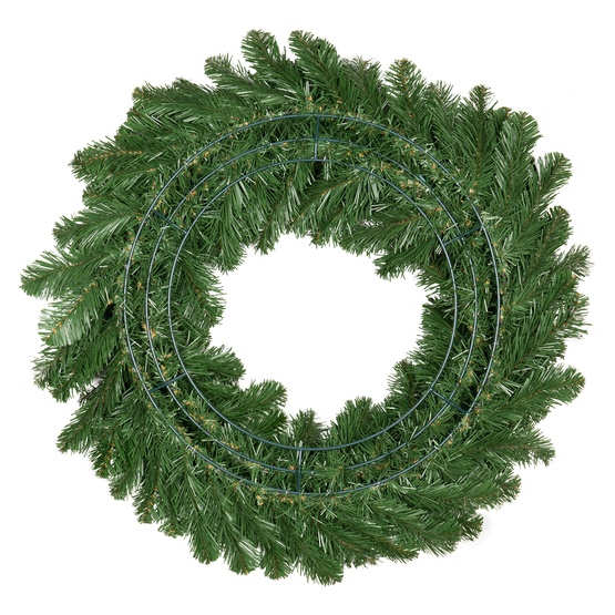 30" Oregon Fir Commercial Unlit Wreath
