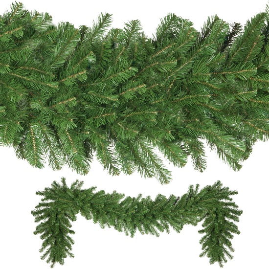 9' x 18" Olympia Pine Commercial Unlit Christmas Garland