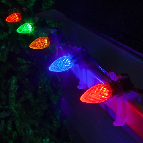 Christmas Lights C7 Multicolor Opticore Commercial LED Christmas Lights