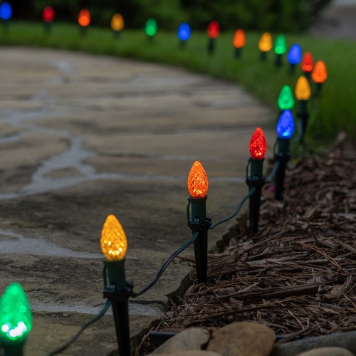 C7 Multicolor OptiCore LED Christmas Light Bulbs