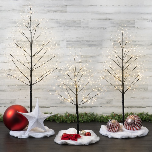 Black Fairy Light LED Tree