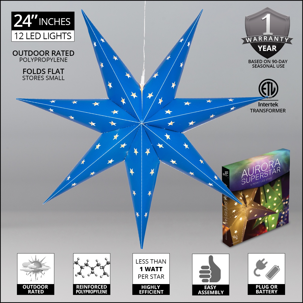 Snowflakes & Stars - 24