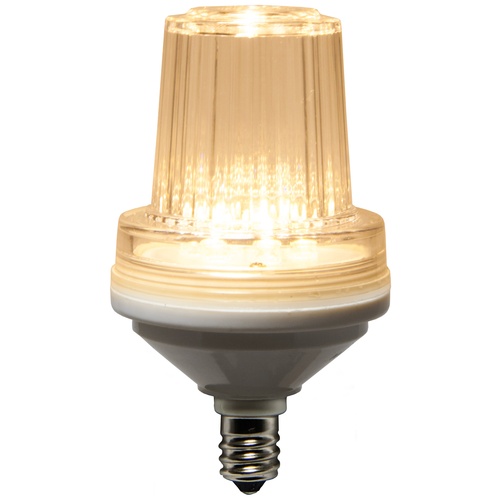 Wintergreen Lighting® C7 Strobe / Commercial Twinkle Warm White LED ...