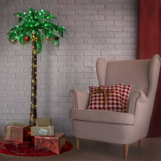 5' LED Lighted Palm Tree