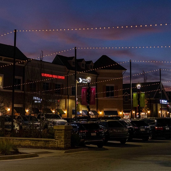 10' G50 Warm White FlexFilament TM LED Satin Globe String Lights, E12 Base, Black Wire