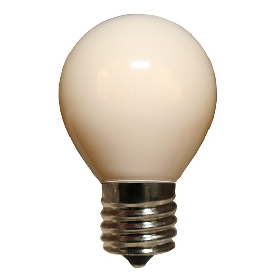 S11 Opaque White, 10 Watt Replacement Bulbs