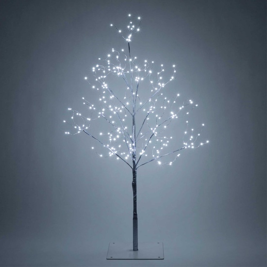 3' Silver Fairy Light LED Tree 