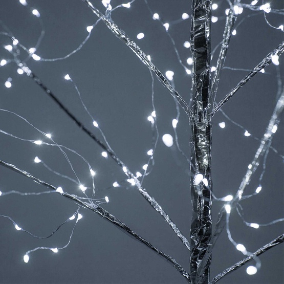 3' Silver Fairy Light LED Tree 