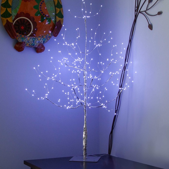3' Silver Fairy Light LED Tree 