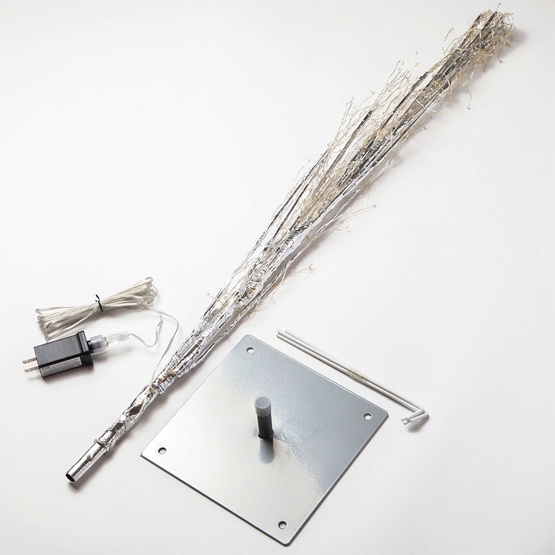 3' Silver Fairy Light LED Tree 