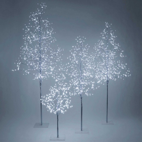 3' Silver Fairy Light LED Tree 