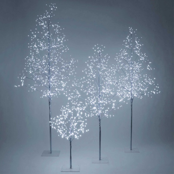3' Silver Fairy Light LED Tree 