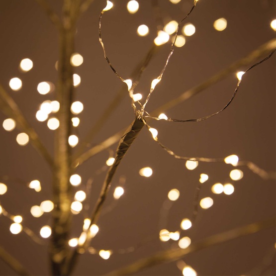 3' Gold Fairy Light LED Tree 
