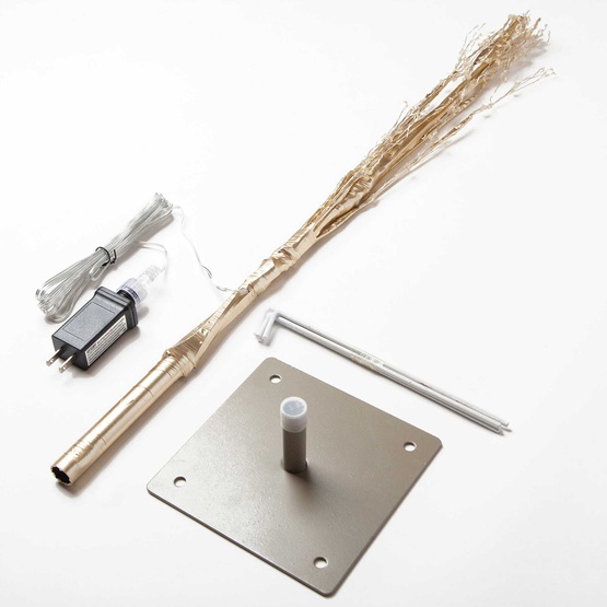 3' Gold Fairy Light LED Tree 