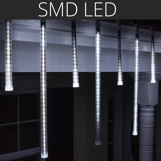 12" T8 120V Cool White Grand Cascade LED Light Tubes, E17 Base