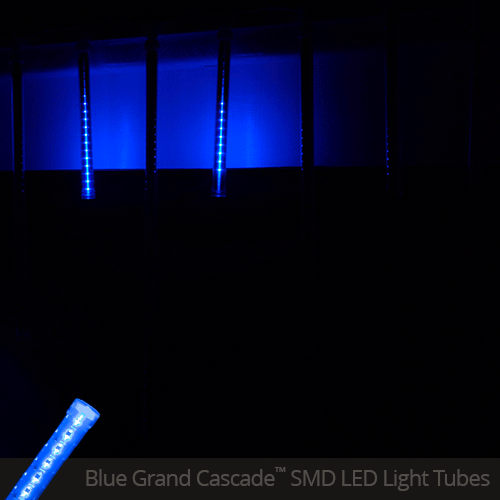 12" T8 120V Blue Grand Cascade SMD LED Light Tubes