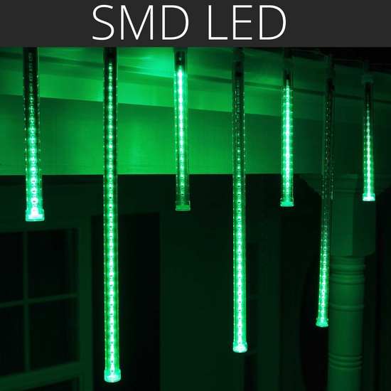 12" T8 120V Green Grand Cascade SMD LED Light Tubes