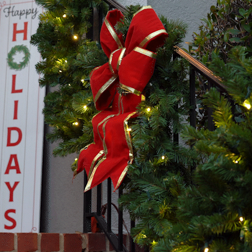 9' x 14" Sequoia Fir SoftTwinkle Prelit Commercial LED Christmas Garland, 100 Warm White Lights