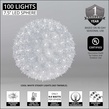 7.5" Cool White T5 LED Starlight Sphere, 100 Lights