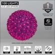 7.5" Purple T5 LED Starlight Sphere, 100 Lights