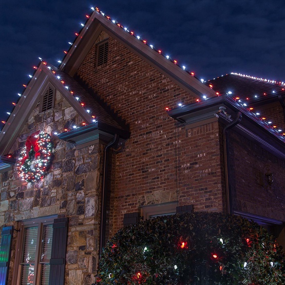 C9 Cool White OptiCore LED Christmas Light Bulbs, Contractor Pack