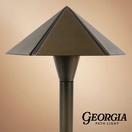 Georgia Parasol Outdoor Low Voltage Landscape Lighting Garden Light, Antique Bronze