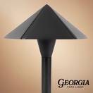 Georgia Parasol Outdoor Low Voltage Landscape Lighting Garden Light, Black