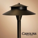 Carolina Two-Tier Outdoor Low Voltage Landscape Lighting Garden Light, Antique Bronze