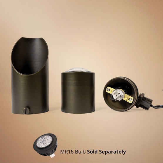 Athens Outdoor Spotlight, Antique Bronze