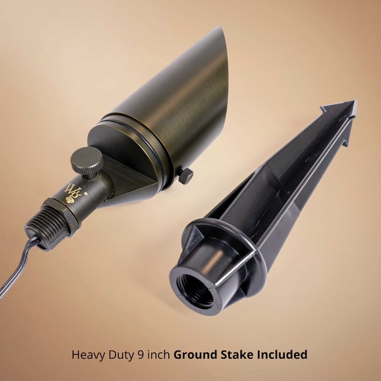 Athens Outdoor Spotlight, Antique Bronze