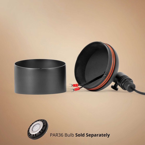 Scout Outdoor Spotlight, Black