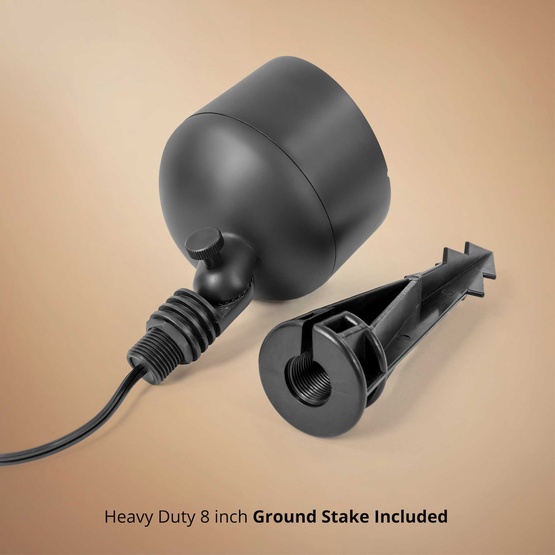 Scout Outdoor Spotlight, Black