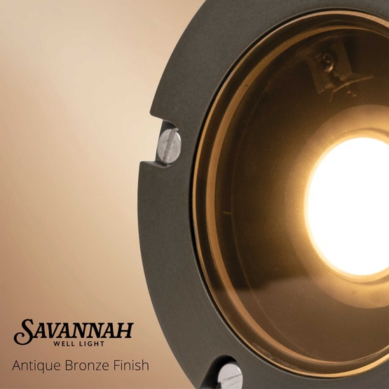  Savannah Well Light, Antique Bronze