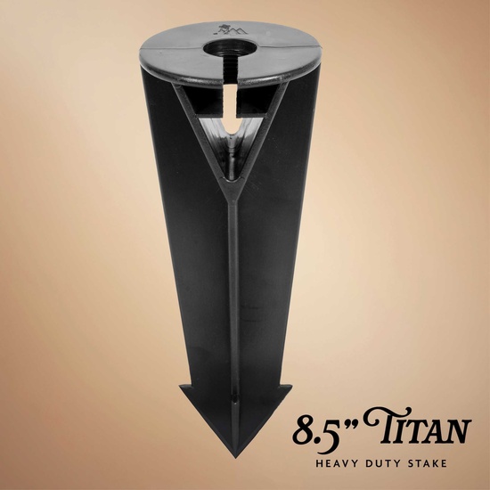 8.5" Titan Heavy Duty Stake, PVC