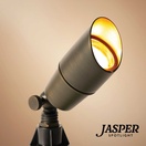 Jasper Outdoor Low Voltage Landscape Lighting Compact Spotlight, Antique Bronze