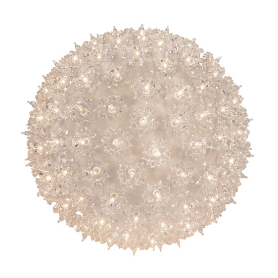 6" Warm White T5 LED Starlight Sphere, 50 Lights