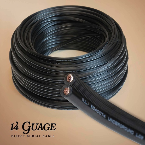14 Gauge Landscape Lighting Direct Burial Cable
