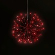 16" Red UltraBright Starburst Lighted Branches, Red LED Flashing Lights, 1 pc