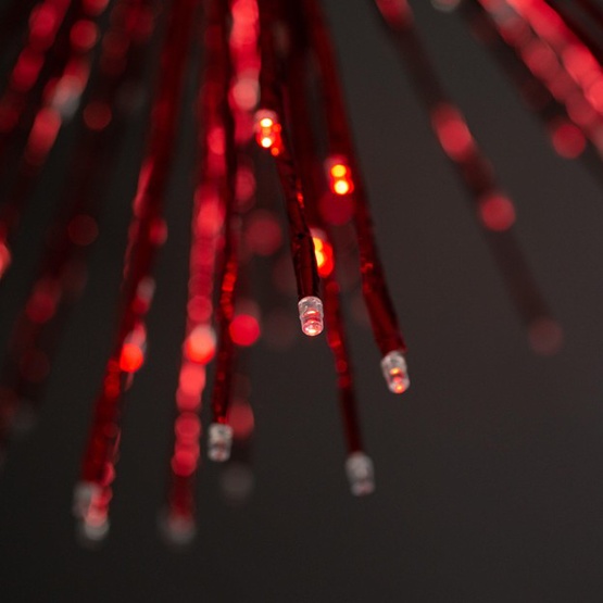 16" Red SuperNova Starburst Lighted Branches, Red LED Lights, 1 pc