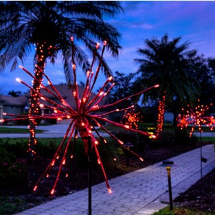 16" Red SuperNova Starburst Lighted Branches, Red LED Lights, 1 pc