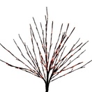 Brown Glimmer Spray Lighted Branches with Amber LED Lights, 1 pc