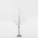 Pure White LED Birch Tree 