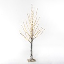 Warm White LED Birch Tree 