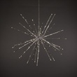 16" Silver SuperNova Starburst Lighted Branches, Pure White LED Lights, 1 pc