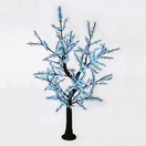 Black LED Cherry Tree, RGB Lights